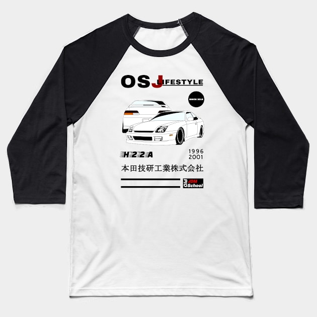 Prelude OSJ LifeStyle Baseball T-Shirt by OSJ Store